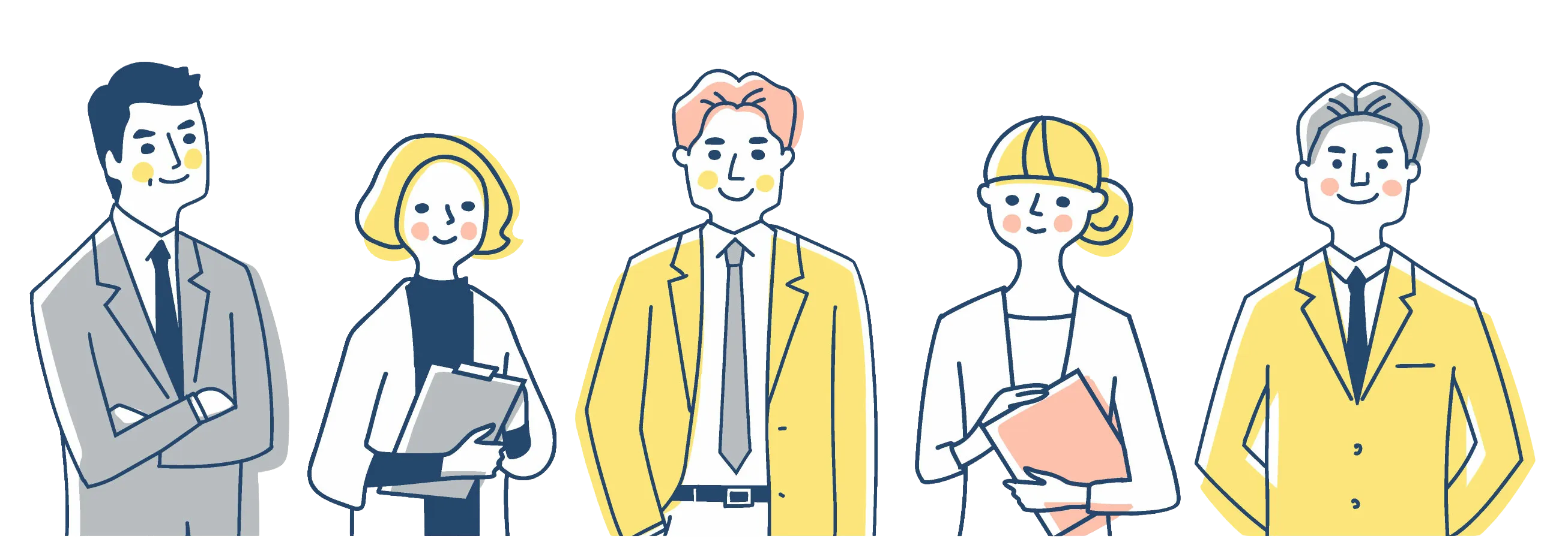 パートナー企業と連携するチームのイメージ